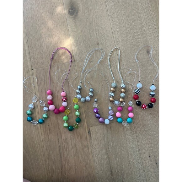 Handmade Other - Toddler Girls Bubblegum Necklaces Bundle Lot
